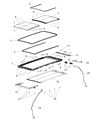 Ram Air Deflector Diagram - 68357676AB
