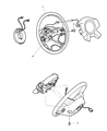 2008 Dodge Nitro Steering Wheel Diagram - 1BB301DVAH