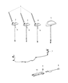 Dodge Dart Antenna Diagram - 5091031AB