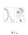 2012 Ram 3500 Fuel Filler Neck Diagram - 52122667AD