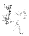 Ram Thermostat Housing Diagram - 68145495AA