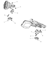 Dodge Ram Wagon Engine Mount Diagram - 52019615