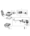 Jeep Air Filter Box Diagram - 68147793AA