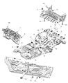 Dodge Durango Drain Plug Diagram - 55135104