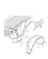 2013 Ram 1500 Wheelhouse Diagram - 68148511AA