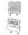 Jeep Liberty Relay Block Diagram - 56010436AC
