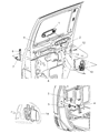 Dodge Door Latch Cable Diagram - 1AS98XDHAA
