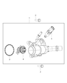 Dodge Thermostat Housing Diagram - 5047263AB
