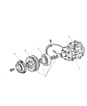Jeep Wrangler A/C Compressor Diagram - R5037617AD
