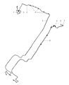 Jeep Brake Line Diagram - 52125198AB