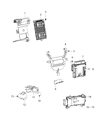 Jeep Engine Control Module Diagram - 5150843AC