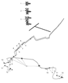 2009 Dodge Ram 1500 Brake Line Diagram - 55398310AE