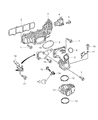 Jeep Compass Throttle Body Diagram - 68072204AA