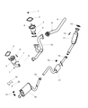 Chrysler Sebring Tail Pipe Diagram - 4764886AC