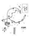 Chrysler Voyager A/C Compressor Diagram - R4677205