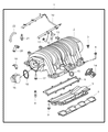 Dodge Magnum Intake Manifold Diagram - 5037510AI