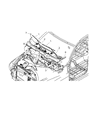 Ram Windshield Wiper Diagram - 55372141AC
