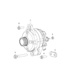Jeep Compass Alternator Diagram - 68457601AA