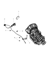 Ram 3500 Shift Cable Diagram - 68261257AD