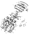 Dodge Durango Glove Box Diagram - ZR771J3AE