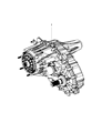 Ram Transfer Case Diagram - 68250775AG