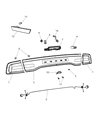 Dodge Back Up Light Diagram - 57010652AE