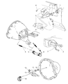 Dodge Ram 3500 Clutch Master Cylinder Diagram - 52087601