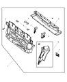 Chrysler Crossfire Axle Beam Diagram - 5114046AA