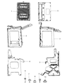 Dodge Avenger Engine Control Module Diagram - RL150627AB