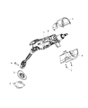 2016 Jeep Cherokee Steering Column Diagram - 5156071AF