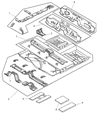 Dodge Neon Floor Pan Diagram - 5013068AG