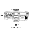 Jeep Blower Control Switches Diagram - 6SZ09DX9AA