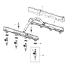 Jeep Fuel Injector Seal Diagram - 68111715AA