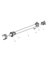 Jeep Liberty Drive Shaft Diagram - 52853118AD