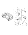 Ram Door Check Diagram - 68273214AA