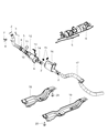 2010 Dodge Ram 3500 Catalytic Converter Diagram - 52121891AF