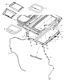 Jeep Commander Sunroof Diagram - 55369059AE