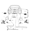 Chrysler Concorde Back Up Light Diagram - 4780059AG