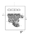 Chrysler 200 Intake Manifold Diagram - 4593915AA