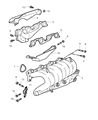 2005 Dodge Neon Exhaust Heat Shield Diagram - 4777497AB