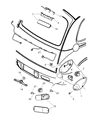 Dodge Intrepid Light Socket Diagram - 4805206AA