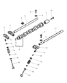 Chrysler Rocker Arm Pivot Diagram - MD311948