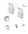 Dodge Durango Harmonic Balancer Diagram - 68214522AB