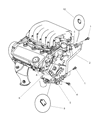 Chrysler Cirrus EGR Valve Diagram - 4287646