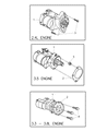 Dodge Caravan Starter Motor Diagram - 4686045AD