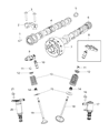 Ram Lash Adjuster Diagram - 5047883AC