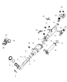 Ram 5500 Catalytic Converter Diagram - 68306885AA