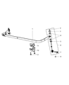 Ram 5500 Sway Bar Kit Diagram - 52855751AC