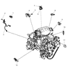 Jeep Knock Sensor Diagram - 5149188AA