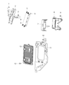 Ram 3500 Engine Control Module Diagram - 5150878AE